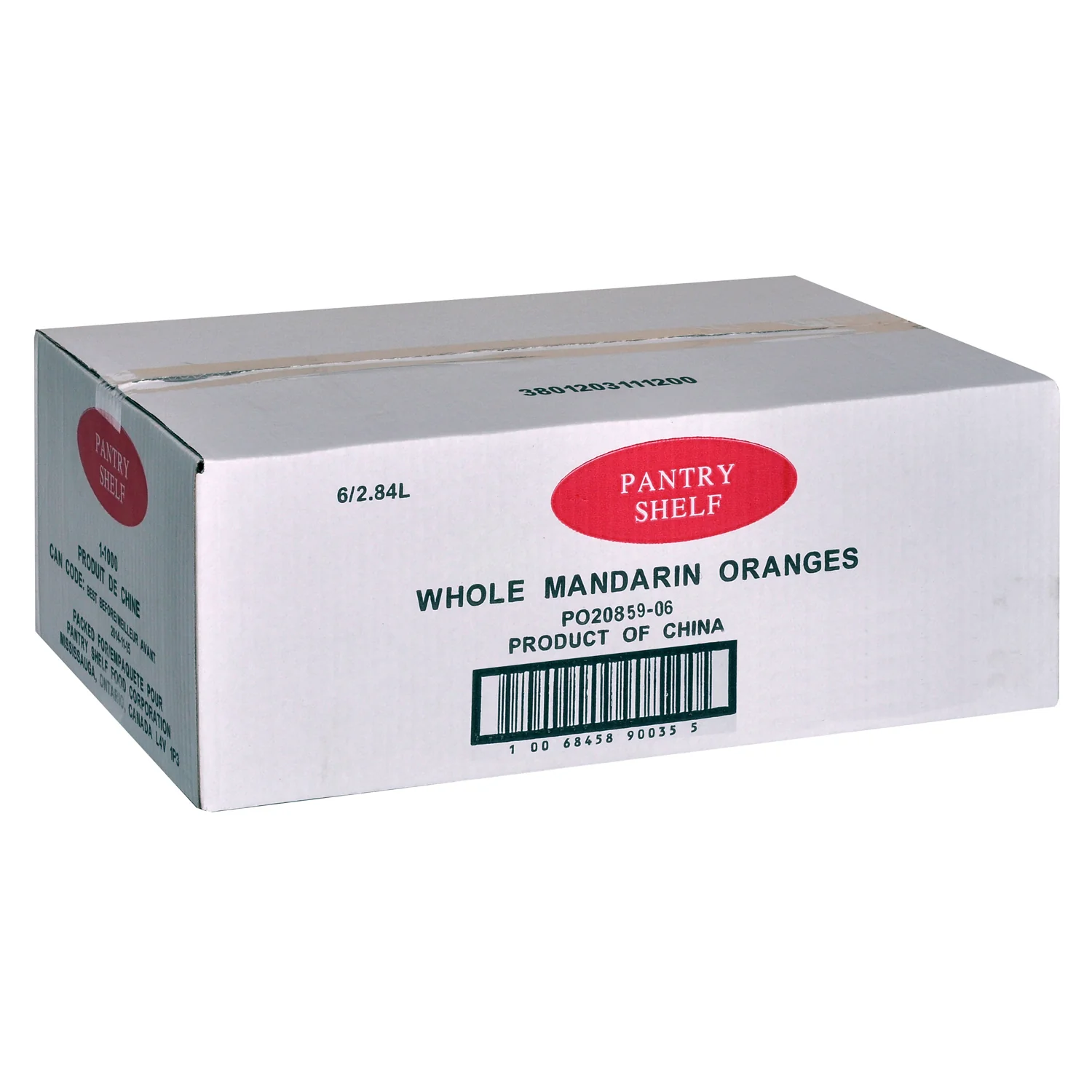 PANTRY SHELF - MANDARIN ORANGE 6x2.84 LT