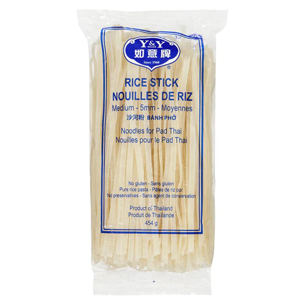 YOUNG AND - Y & MEDIUM RICE STICKS 5mm 20x454GR