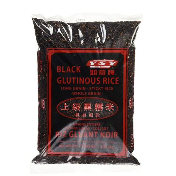 Y&Y - BLACK GLUTINOUS RICE 6x2 KG