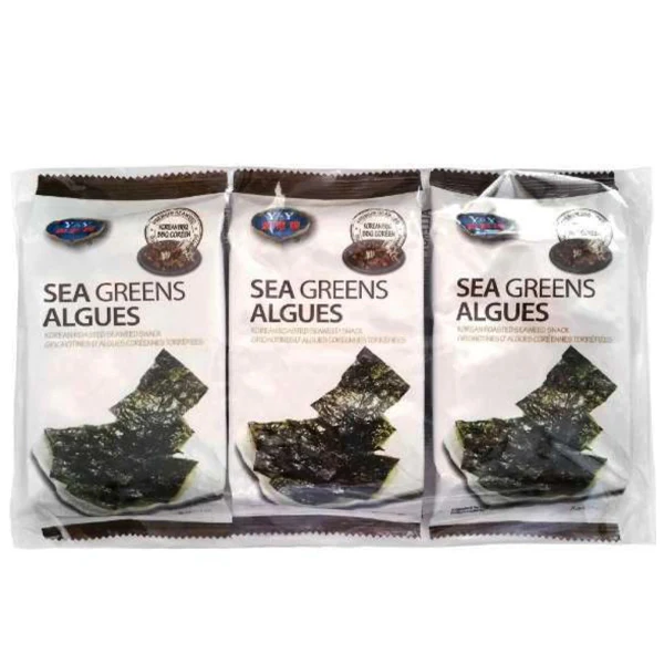 Y&Y - SEA GREENS SEAWEED KOREAN BBQ 24x3x5 GR