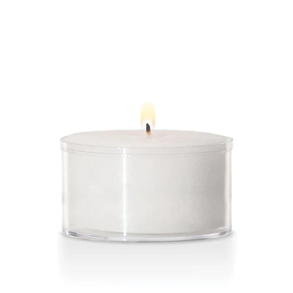 YUMMI - 8HR CLEAR CUP TEALIGHT CANDLES 6x50 EA