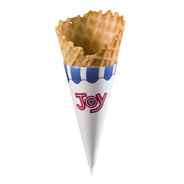 JOY CONE - #6216 JKTD WAFFLE REGULAR WITH JACKET 216EA