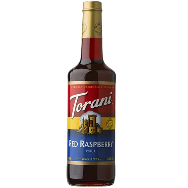 TORANI - RED RASPBERRY SYRUP 12x750 ML