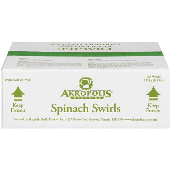 AKROPOLIS - SPINACH SWIRL 30x225 GR