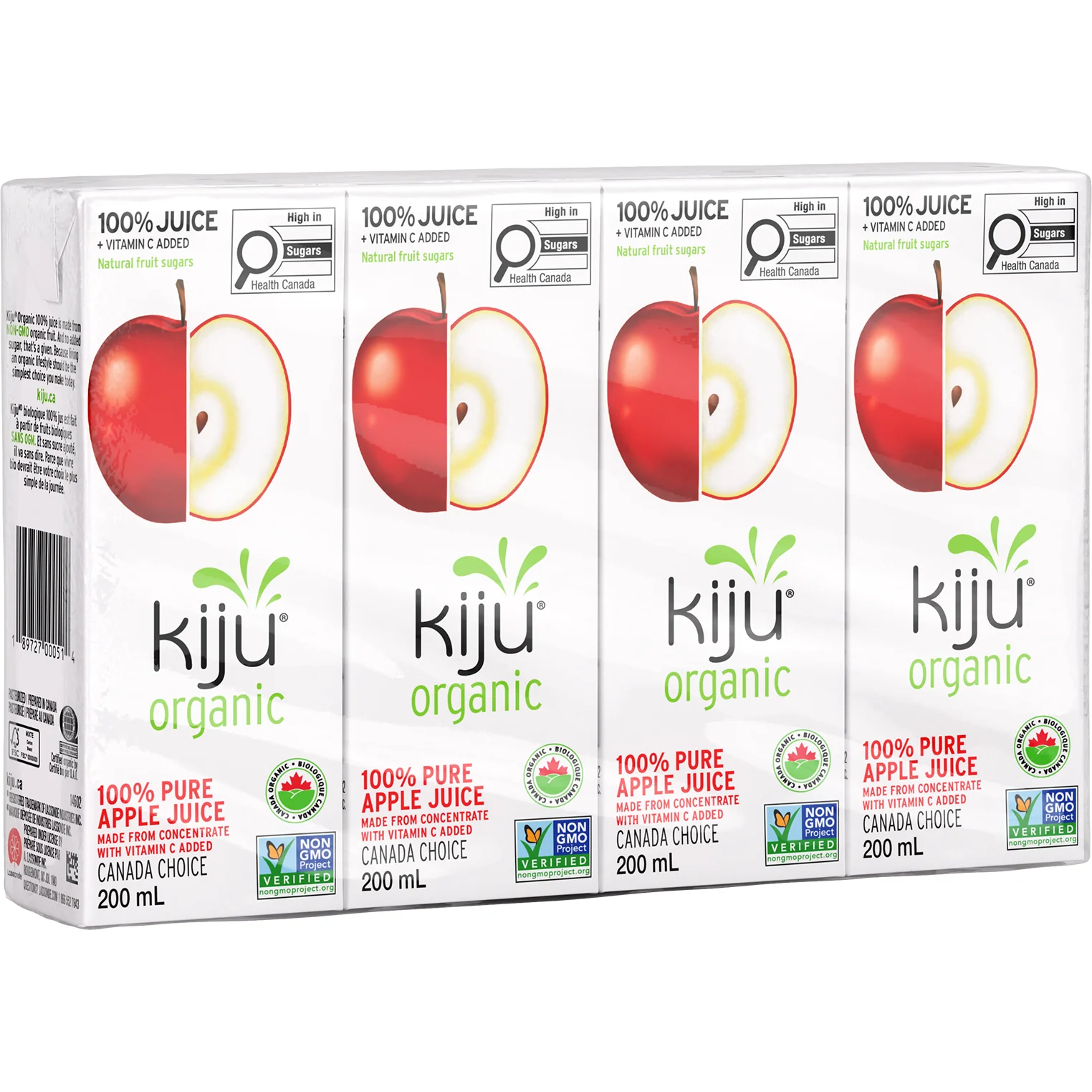 KIJU - APPLE 8x4x200 ML