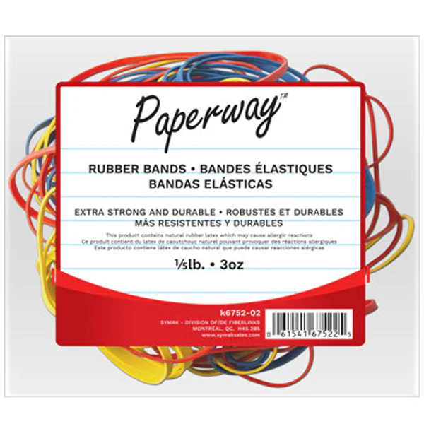 KAMSET - RUBBER BAND ASST 12x EA