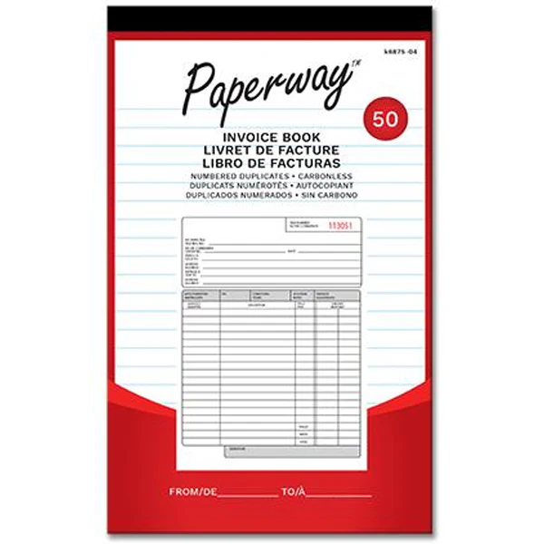 KAMSET - INVOICE BOOK 2 COPY 12x EA