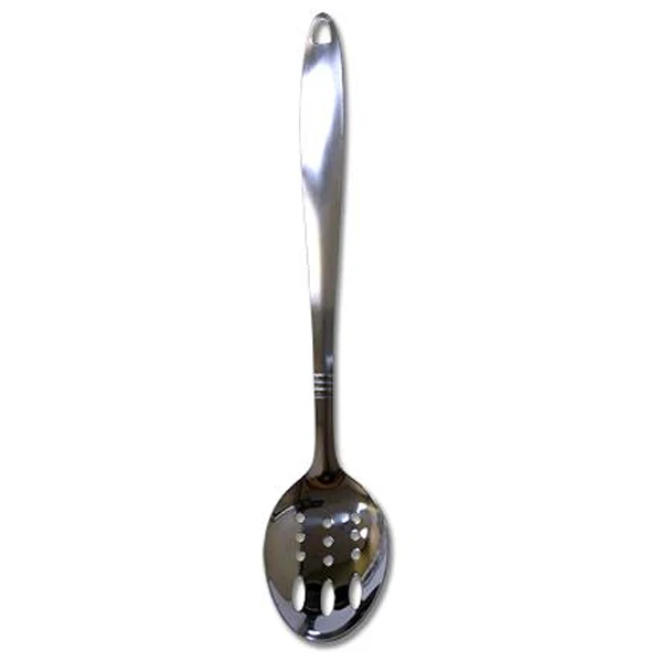 AL DE CHEF - SLOTTED SPOON SS 12x EA