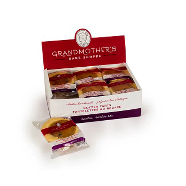 GRANDMOTHER'S - BUTTER TARTS RAISIN LARGE 12x6 EA