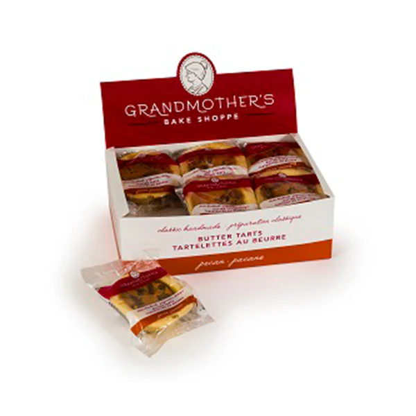 GRANDMOTHER'S - BUTTER TARTS PECAN LARGE 12x6 EA