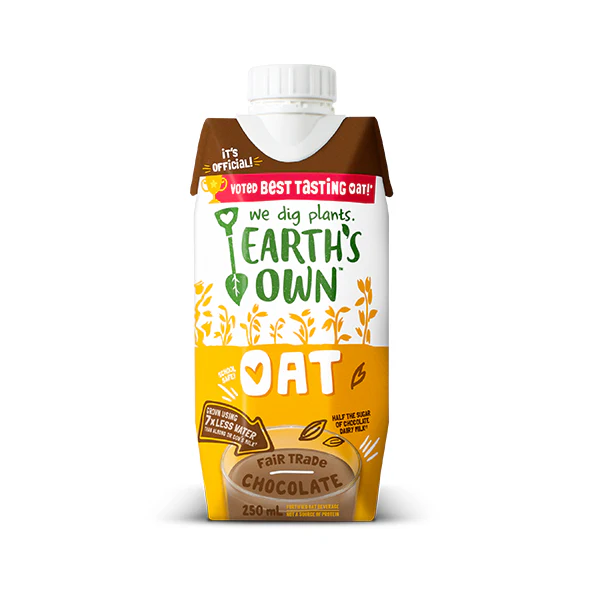 EARTH'S OWN - OAT CHOCOLATE SINGLE SERVE 8x3x250 ML
