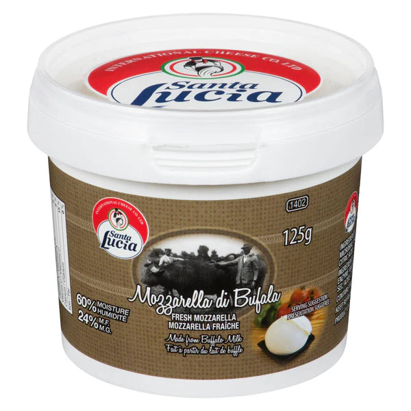 SANTA LUCIA - BUFFALO MOZZARELLA 12x125 GR