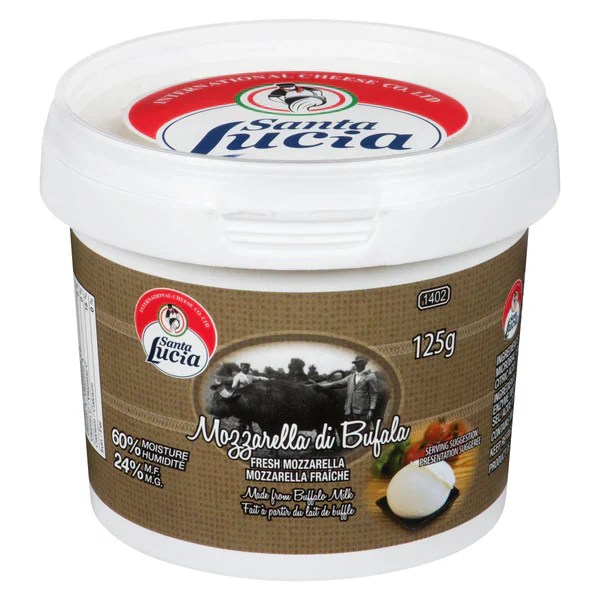 SANTA LUCIA - BUFFALO MOZZARELLA 12x125 GR