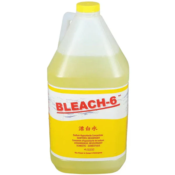 FIRST CHEMICAL - BLEACH-6 4x4LT