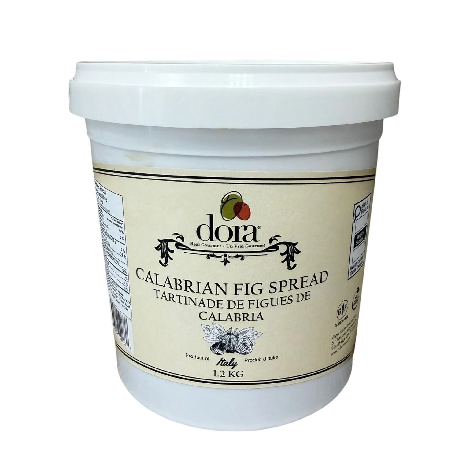DORA REAL GOURMET - CALABRIAN FIG SPREAD 4x1.2 KG