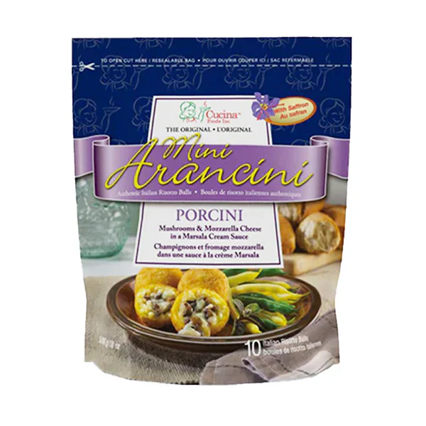 CUCINA - MINI ARANCINI PORCINI 10x500 GR