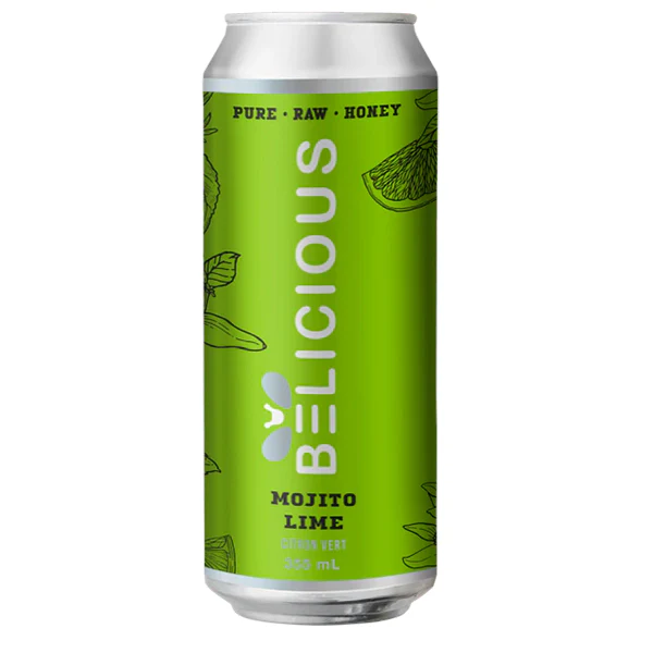 BELICIOUS BEVERAGE - MOJITO LIME 12x355 ML