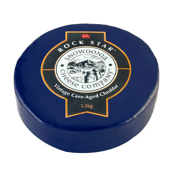 SNOWDONIA - ROCKSTAR CAVE AGED 18M VINTAGE CHEDDAR 6x150 GR