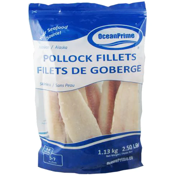 OCEAN PRIME - ALASKAN POLLOCK 5-7OZ 8x2.5 LB