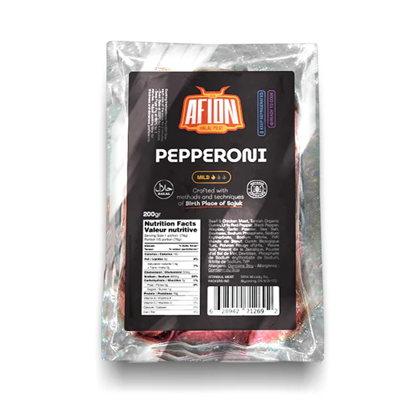 AFION - PEPPERONI MILD (SLICED) 12x200 GR