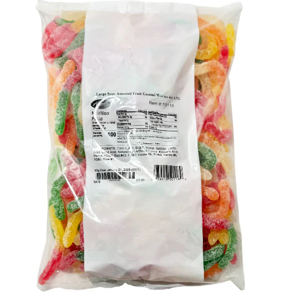 ALBANESE - SOUR WORMS 4x5 LB