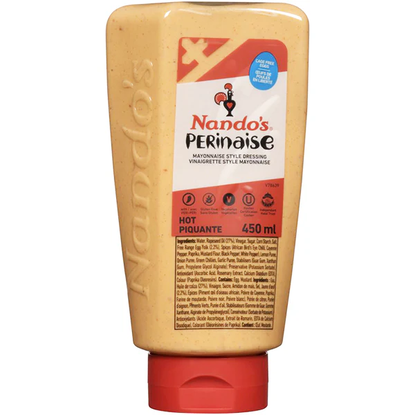 NANDO'S - PERINAISE DRESSING HOT 6x450 ML