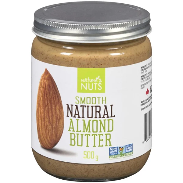 NATURE NUTS - ALMOND BUTTER SMOOTH NATURAL 12x500 GR