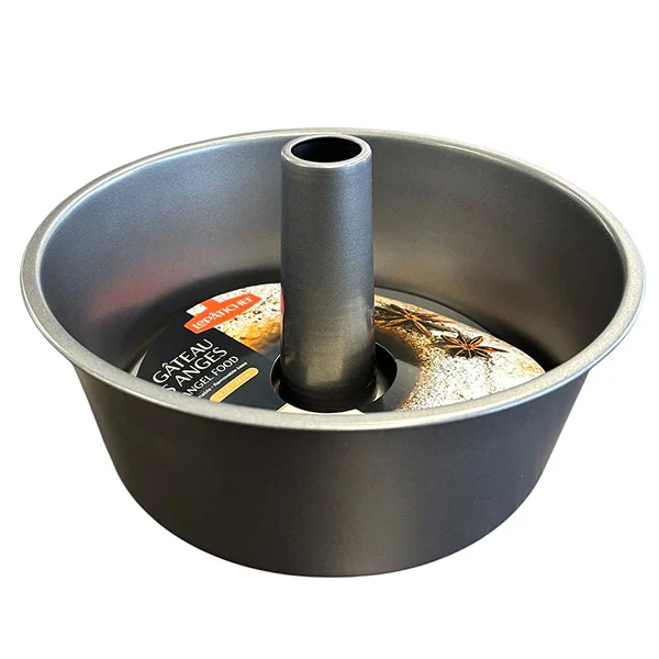 LE PATICHEF - 9.25IN ANGEL FOOD PAN WITH REMOVABLE BASE 6x1 UN