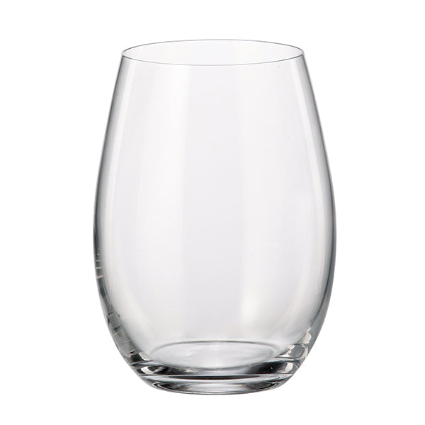 LEONA - CRYSTALLINE 20OZ STEMLESS WINE GLASS 4x4 EA