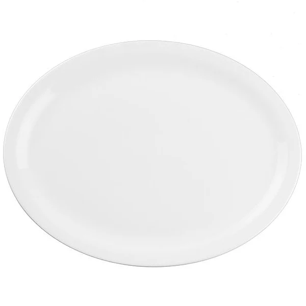 KAYALI - OVAL NARROW RIM PLATTER 11.5IN 2x6 EA