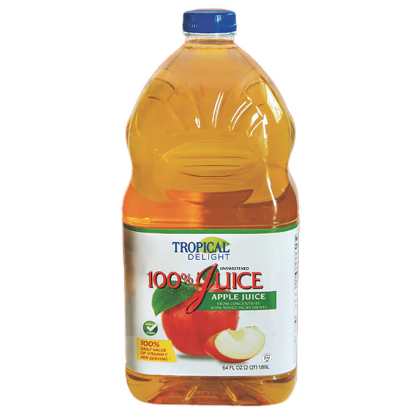 TROPICAL DELIGHT - TD APPLE JUICE 8x1.89 LT
