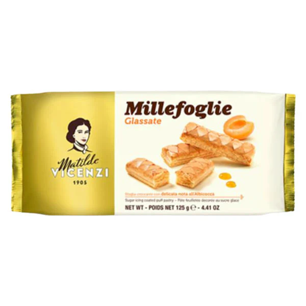 VICENZI - MILLEFOGILE GLASSATE 16x125 GR