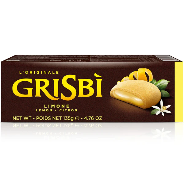 GRISBI - BISCUIT LEMON 12x135 GR