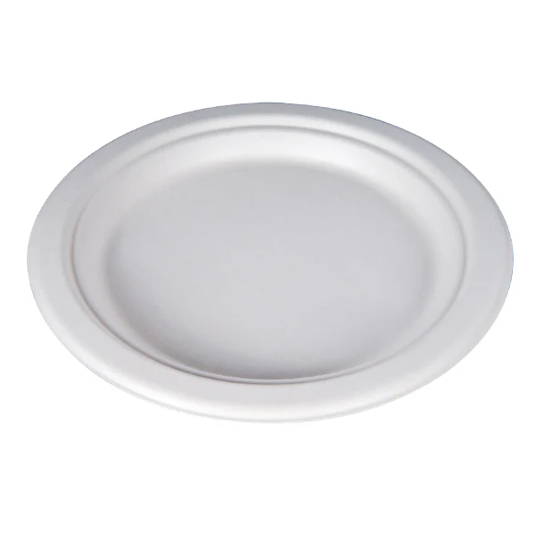 NEW WAVE - 9in BAGASSE PLATES 4x125EA