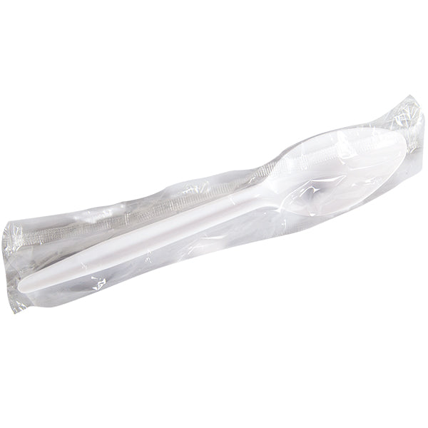 E2E - WHITE TEASPOON WRAPPED 500EA