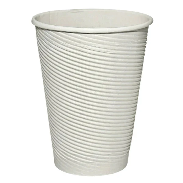 E2E - FOODPACK 12OZ INSULATED SINGLE RIPPLE HOT CUP 20x50 PK