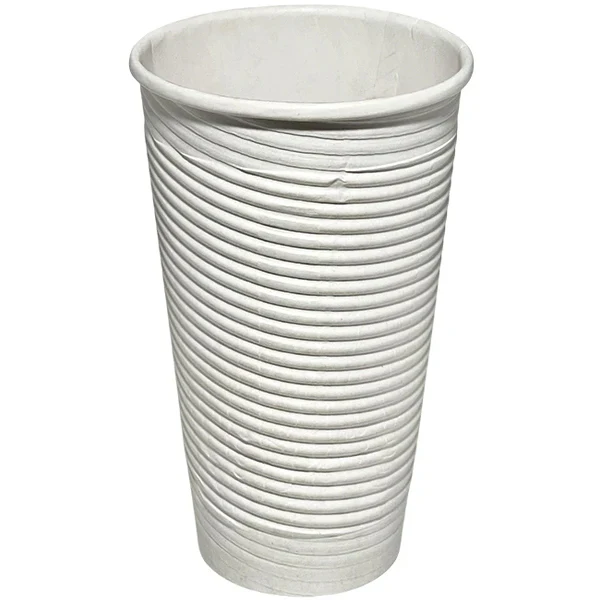 E2E FOODPACK - 20OZ INSULATED SINGLE RIPPLE HOT CUP 20x25 PK