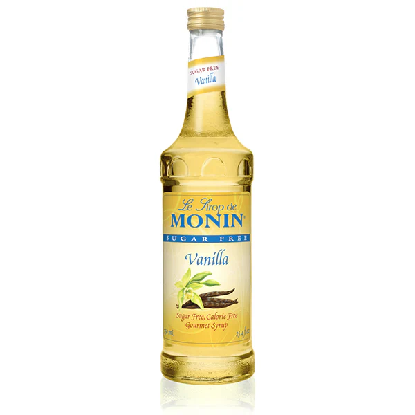 MONIN - SUGAR FREE VANILLA SYRUP 12x750 ML