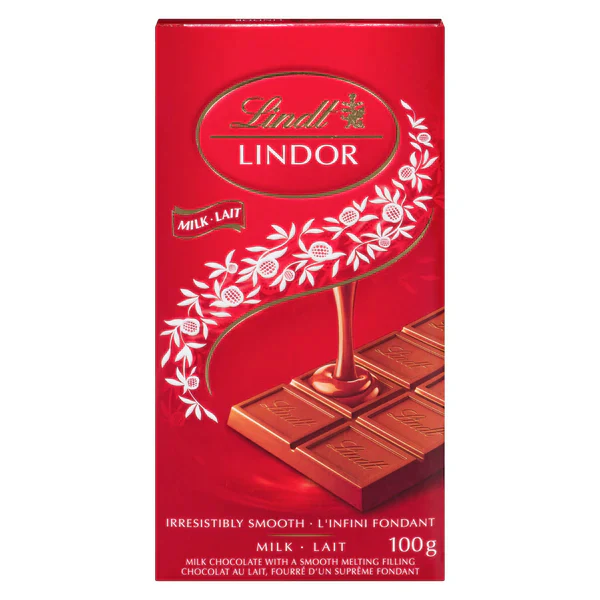 LINDT - LINDOR MILK 12x100 GR