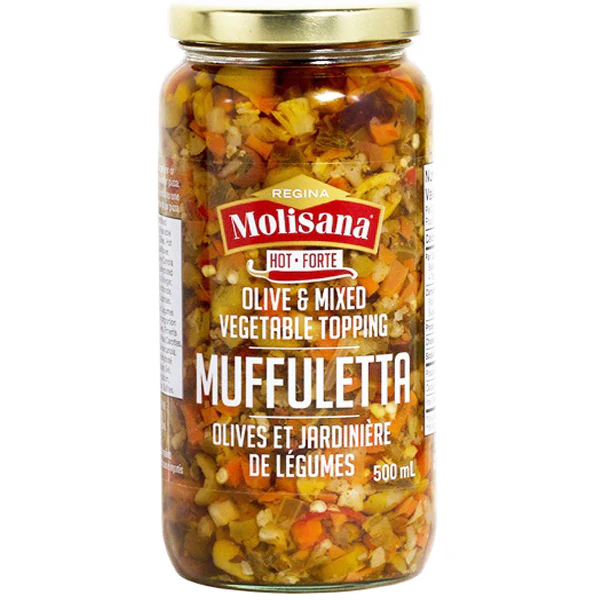 REGINA MOLISANA - HOT MUFFULETTA TOPPING 12x500 ML