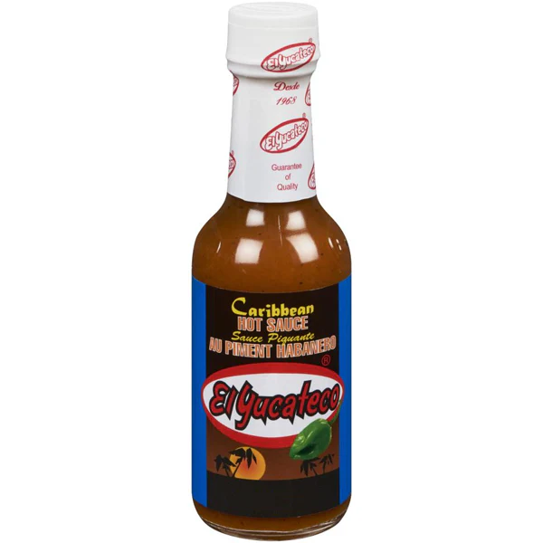 EL YUCATECO - CARRIBEAN SAUCE 12x118 ML