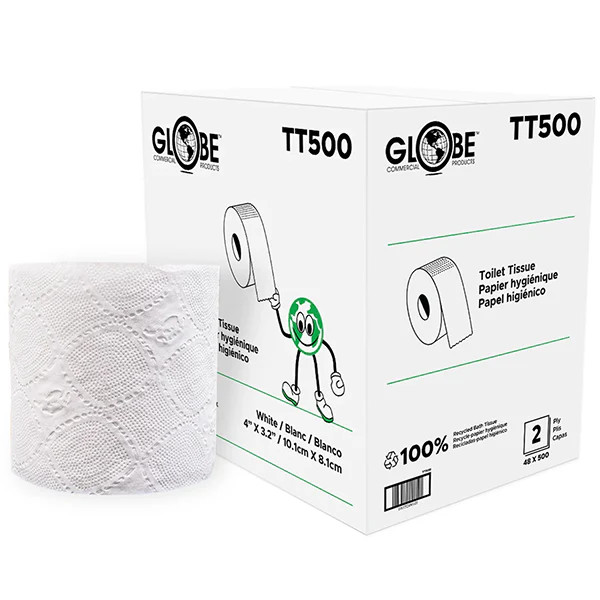 GLOBE - TOILET TISSUE STANDARD 48x500 SHEETS