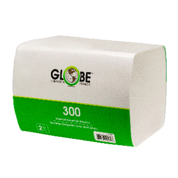 GLOBE - INTERFOLD NAPKINS 1/2 FOLD 7.87x6.5 IN 20x300 CT