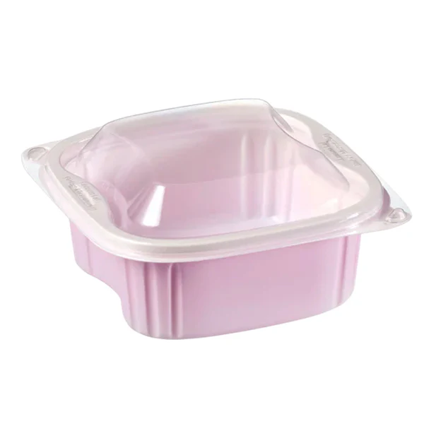 TALTHI - SQUARE PINK BISTRO 555ML COMBO CONTAINERS 8x20 EA
