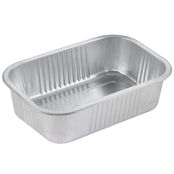 TALTHI - ALUMINUM RECT CONTAINER W/LID 1380ML 12x15 EA