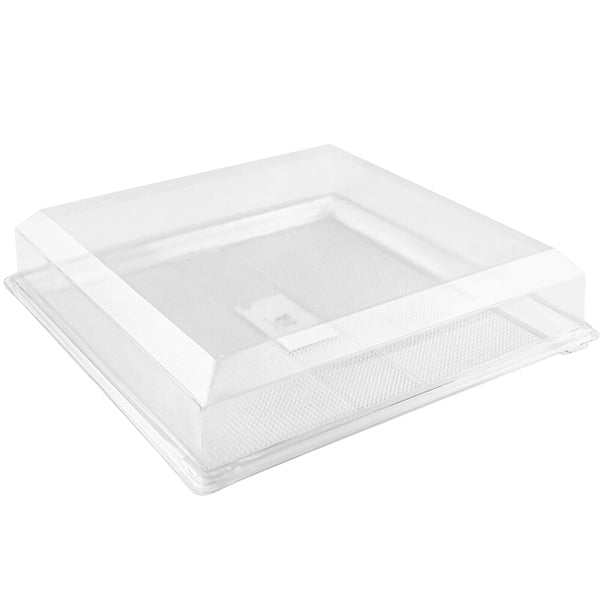 TALTHI - CATERING TRAY WITH CLEAR LID 16x16 IN 4x3 PK