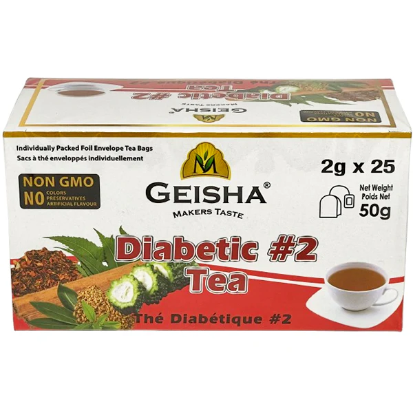 GEESHA - DIABETIC TEA #2 16x25 PK