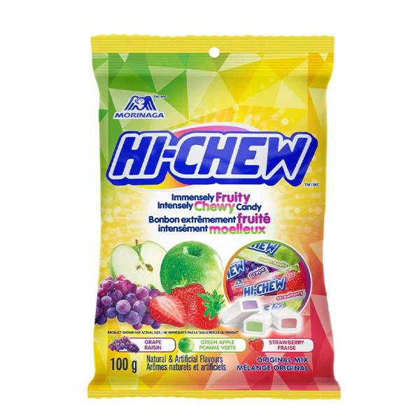 HI CHEW - ORIGINAL MIX BAG 6x100 GR