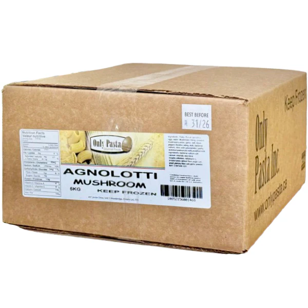 ONLY PASTA - AGNOLOTTI MUSHROOM 5KG