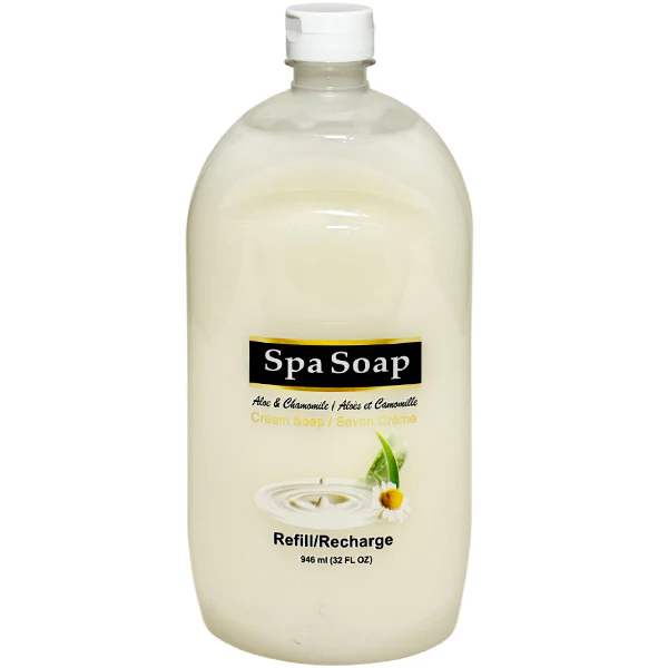 SPA SOAP - ALOE CREAM HAND REFILL 12x946 ML